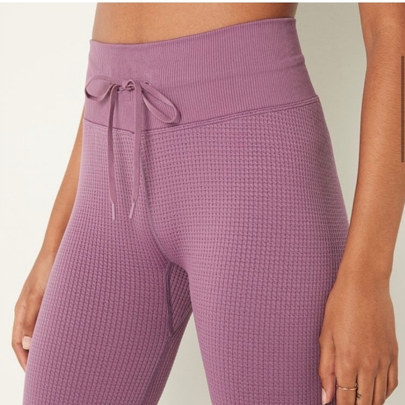 PINK SOFT SEAMLESS HIGH WAIST FULL LENGTH JOGGER - Picture 2 of 12